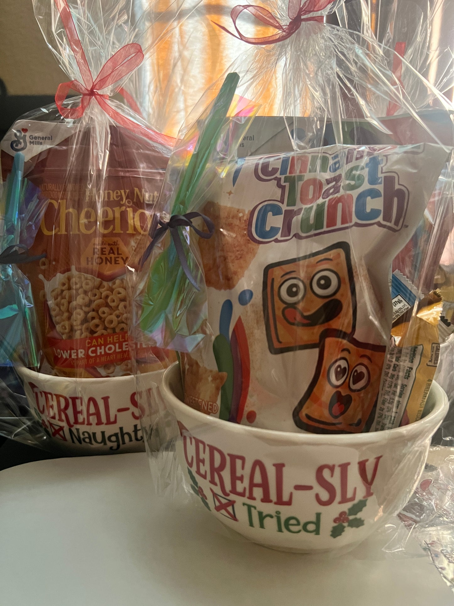 Seriously Naughty /Nice /Tried (CEREAL-SLY) Personalization Optional