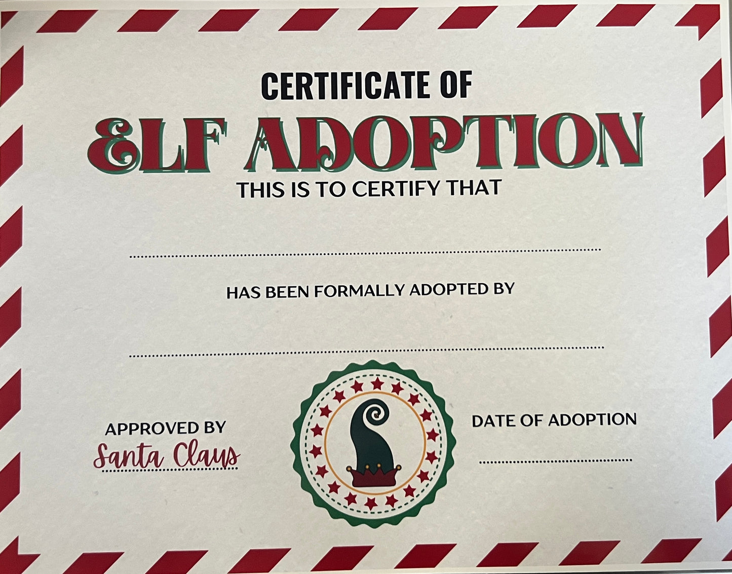 Custom -Shelf Elf Christmas Box w/goodies