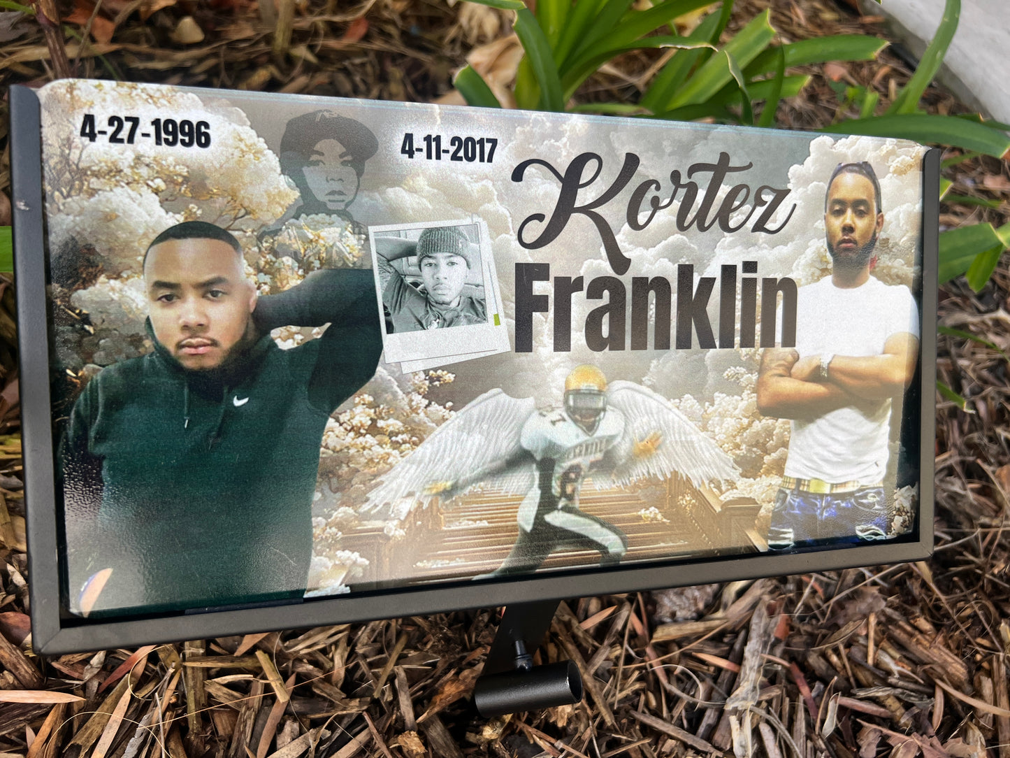 Custom Memorial Name Plate