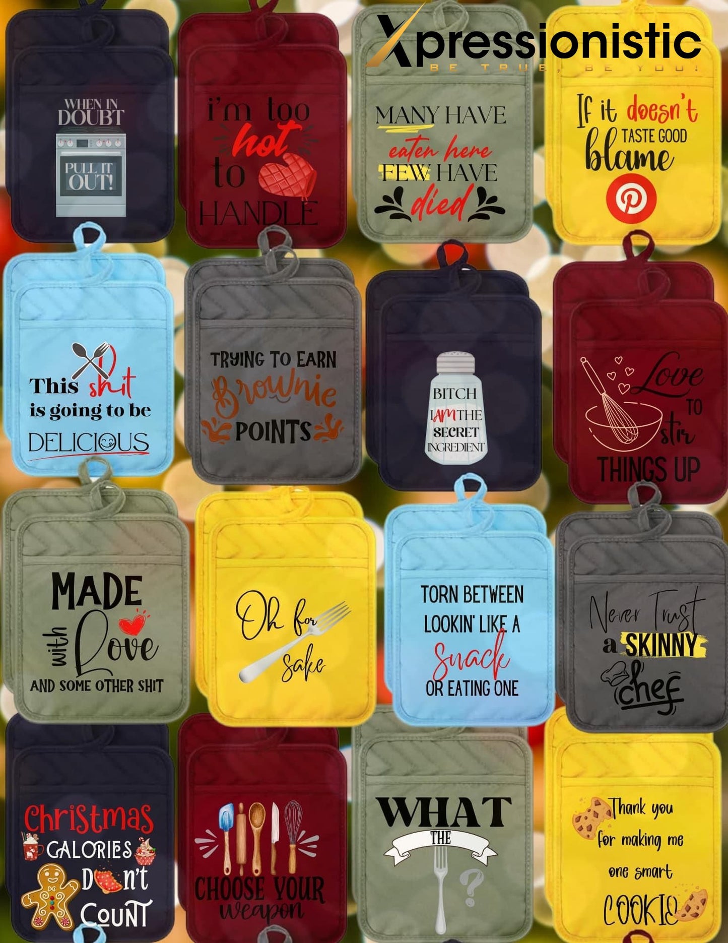 Sassy Pot Holder Gift Set