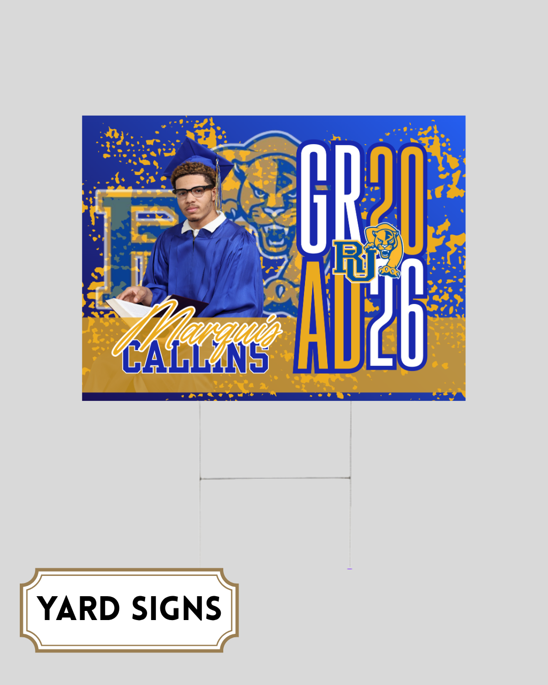 Grad Yard Sign