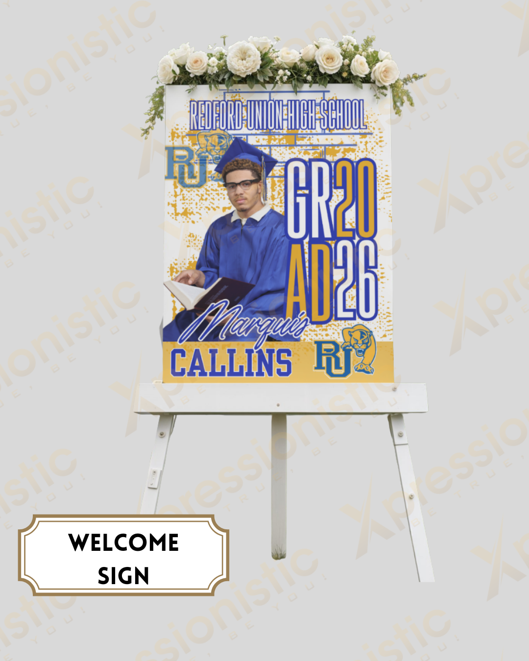 Grad Welcome Sign