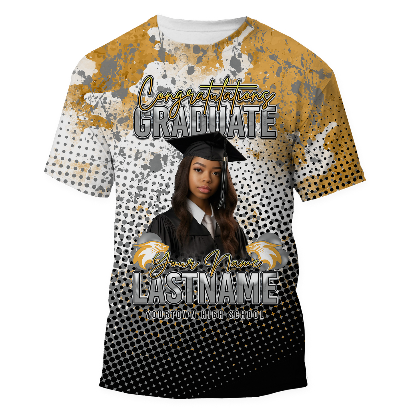 All Over Premium Digital Print T-Shirt