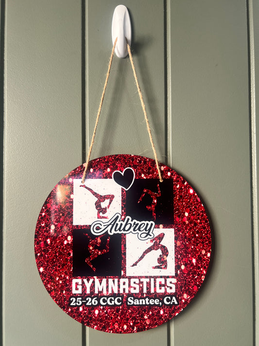 Wall / Door Sign (gymnastics)