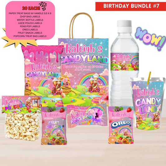 Birthday Bundle #7 (labels)