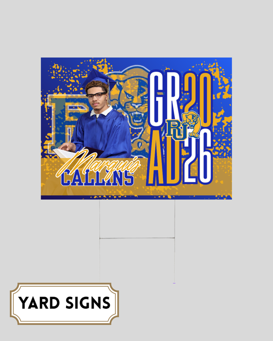 Grad Yard Sign