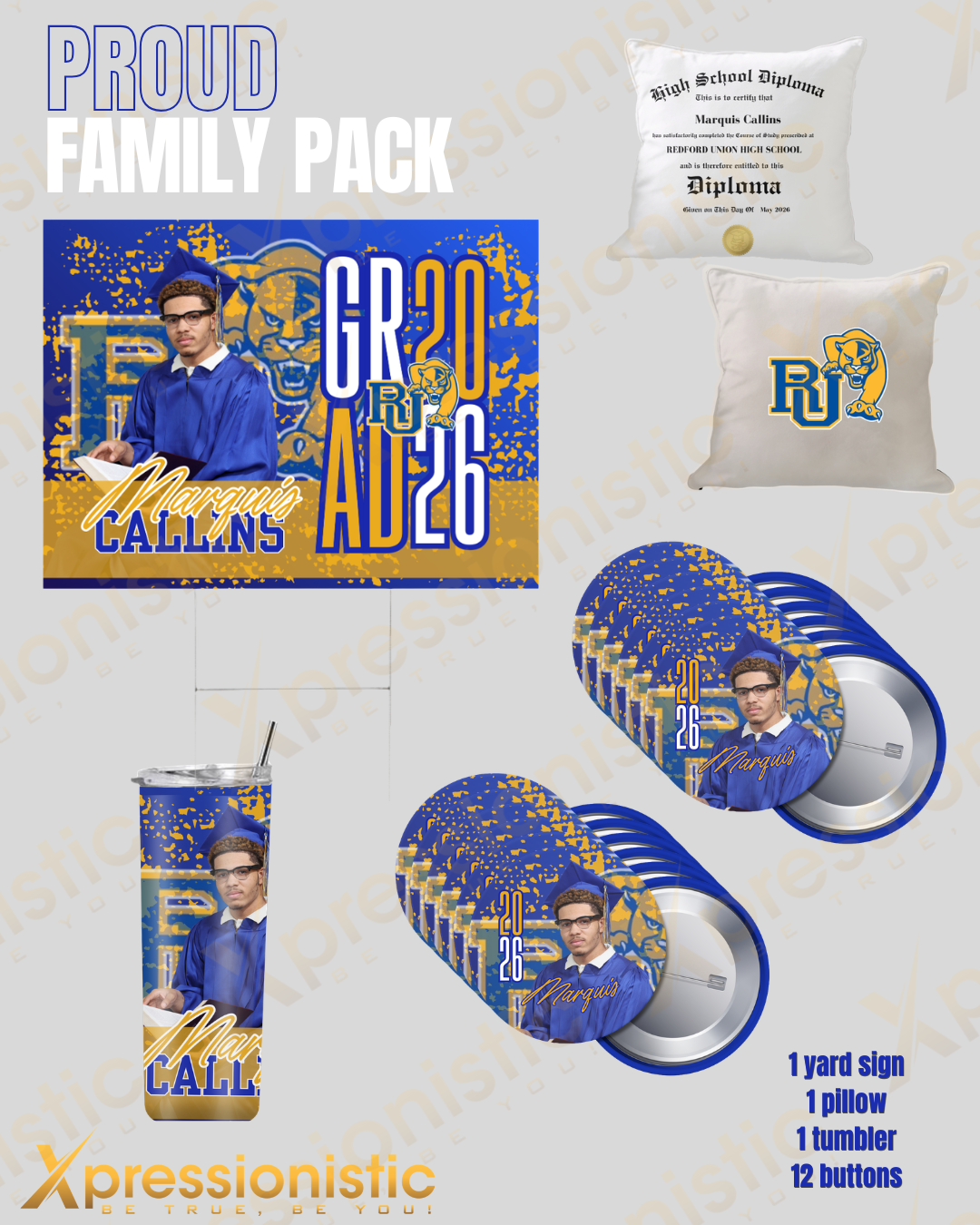 GRAD - Proud Family Package