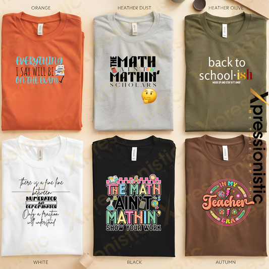 Teacher Shirts