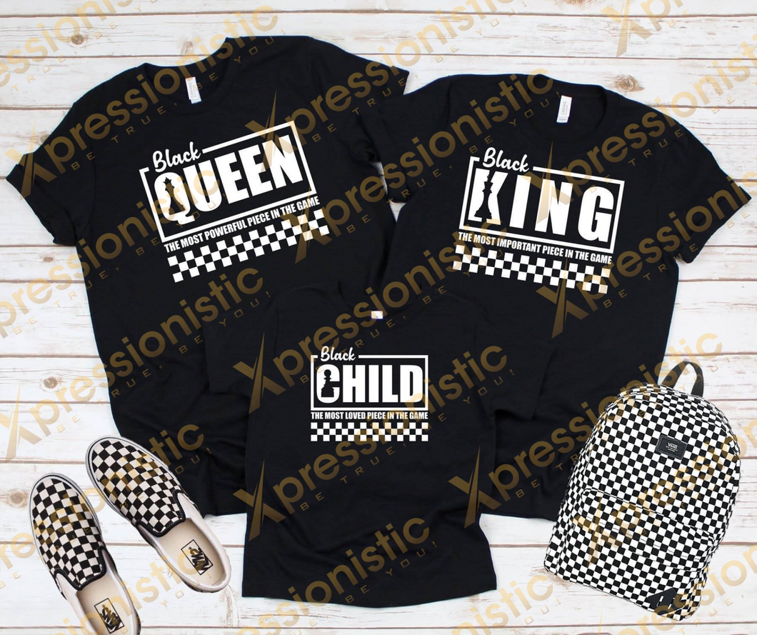 Black King, Queen, Child
